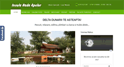 Desktop Screenshot of cazare-delta.ro